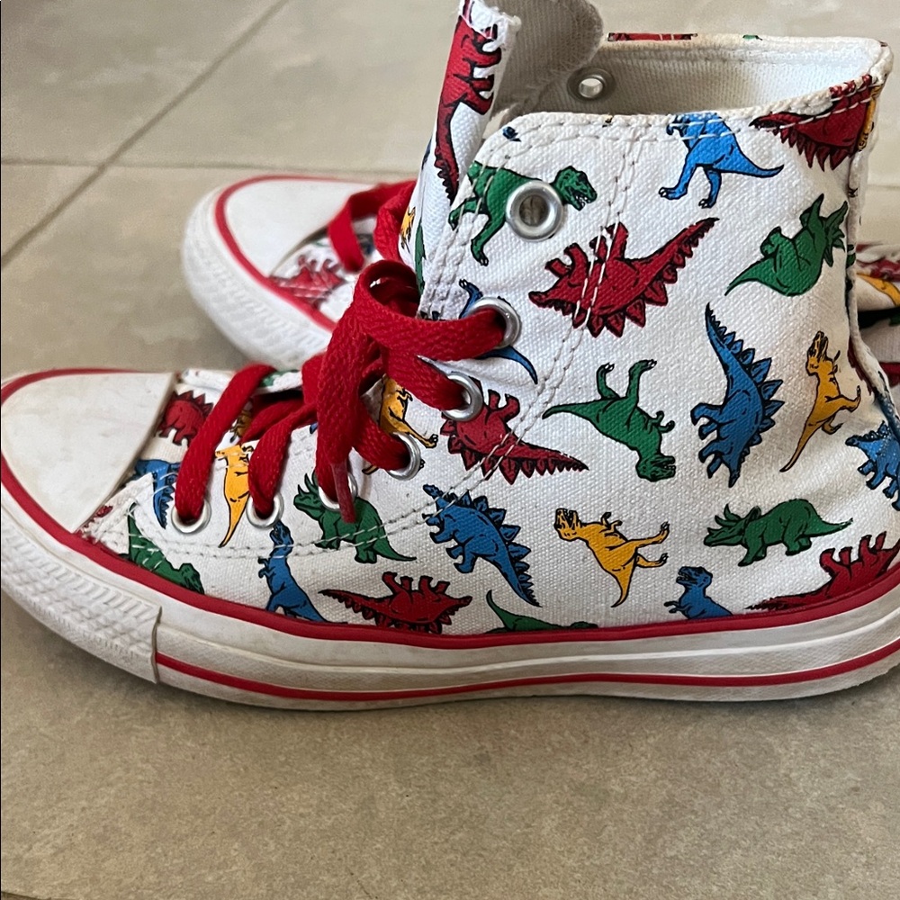 Kids converse dinosaur Sneakers